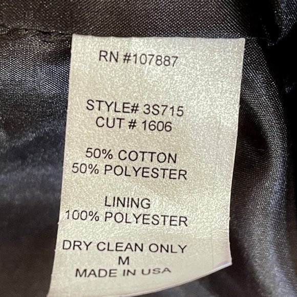 3 Sisters Jacket Womens Open Front Medium Red Black Embroidered Taffeta Coat - Picture 8 of 8